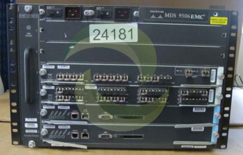 Cisco MDS-9506 DS-C9506 X9530 X9032 X9302 EMC Switch X9530-SF1-K9 X9302-14K9 Cisco MDS-9506 DS-C9506 X9530 X9032 X9302 EMC Switch X9530-SF1-K9 X9302-14K9 360441095843