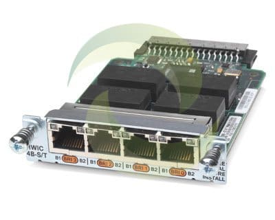 Cisco High-Speed 4-Port ISDN BRI S/T - voice / fax module - BRI ST HWIC-4B-S/T= Cisco High-Speed 4-Port ISDN BRI S/T &#8211; voice / fax module &#8211; BRI ST HWIC-4B-S/T= HWIC 4B S T