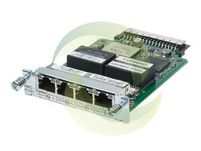 Cisco Clear Channel - expansion module - 4 ports HWIC-4T1/E1= Cisco Clear Channel &#8211; expansion module &#8211; 4 ports HWIC-4T1/E1= HWIC 4T1E1