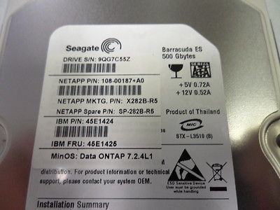 Refurbished NetApp FAS2050 Filer with 20x 500GB 7200 RPM SATA X282B-R5 Hard Drives Refurbished NetApp FAS2050 Filer with 20x 500GB 7200 RPM SATA X282B-R5 Hard Drives T2eC16RHJGUFFh ChUFlBRgDPsp1Sw 60 1