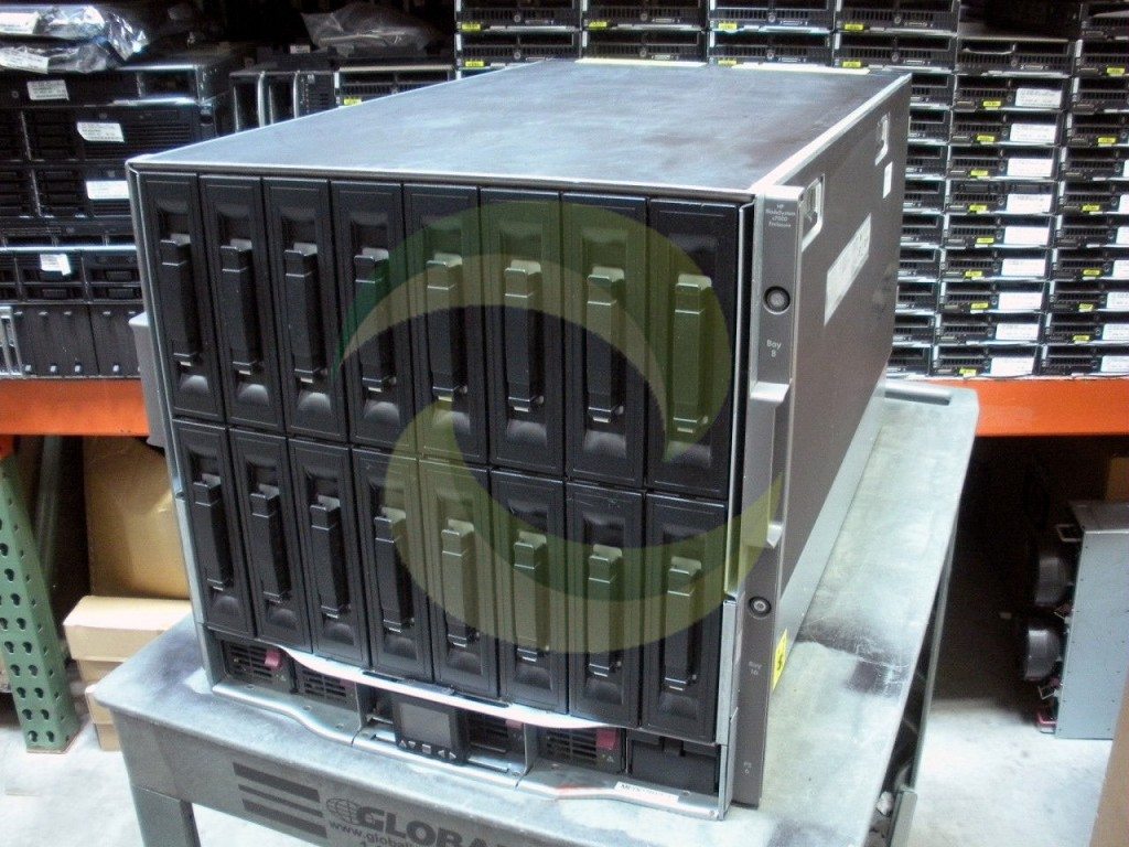 Refurbished BLc7000 HP BLc7000 Blade Chassis BLc BL c7000 507019-B21 Enclosure Generation2 Enclosure 360959803812 1024x768