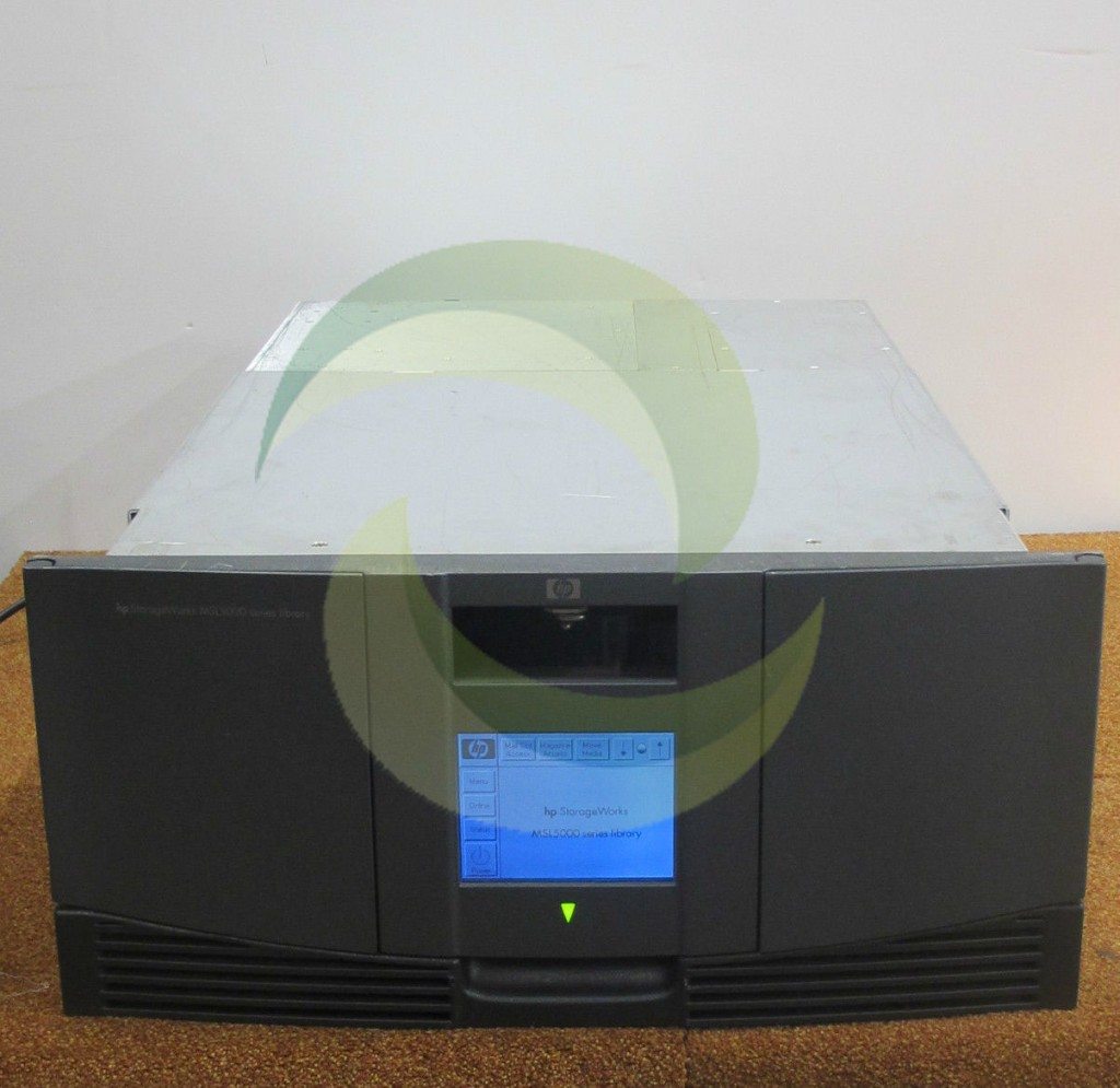 Refurbished MSL5026 HP Storageworks MSL5026 S2 Backup Tape Library 2 x Drives C7369-00830 &amp; SDLT320 361010149056 1024x995