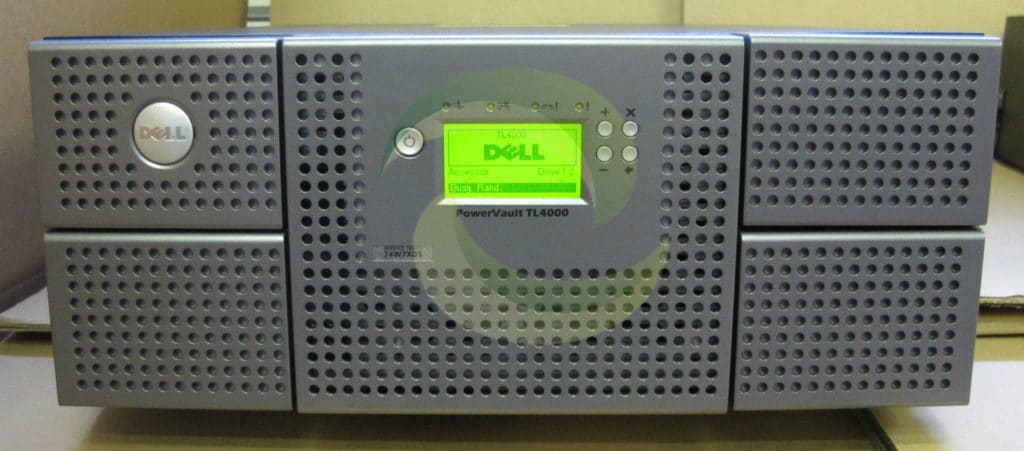 Dell PowerVault TL4000 LTO4-120 Dell PowerVault TL4000 LTO4-120 SAS Ultrium Drive Library Autoloader Backup Data 400476822414 1024x451