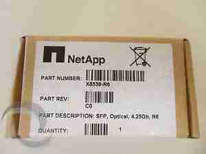 Refurbished and NEW NetApp X6539-R6 4.25Gb 4Gb SFP SW GBIC Transceiver Fiber Optical Refurbished and NEW NetApp X6539-R6 4.25Gb 4Gb SFP SW GBIC Transceiver Fiber Optical 35