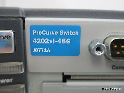 Refurbished HP J8771A J8771-69001 ProCurve Switch 4202 vl-48G w/ J4839A Power Supply - Pricing & specs Refurbished HP J8771A J8771-69001 ProCurve Switch 4202 vl-48G w/ J4839A Power Supply – Pricing & specs 1420212499 1