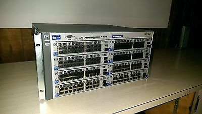 Refurbished HP ProCurve 4108gl J4865A ethernet Switch w/ 8x J4908A 22 port 1gbps cards, 2 PS - Pricing & specs Refurbished HP ProCurve 4108gl J4865A ethernet Switch w/ 8x J4908A 22 port 1gbps cards, 2 PS &#8211; Pricing &#038; specs 1420410116 1