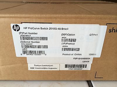 HP ProCurve J9280A 2510G-48 44 port GbE + 4 SFP L2 Gigabit Switch- Pricing & specs HP ProCurve J9280A 2510G-48 44 port GbE + 4 SFP L2 Gigabit Switch- Pricing & specs 1420617550 1