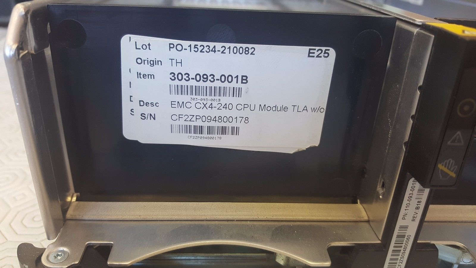 Dell EMC CX4-240 Storage Processor 110-093-001B / 303-093-001B F421M w/4GB RAM Dell EMC CX4-240 Storage Processor 110-093-001B / 303-093-001B F421M w/4GB RAM 1496552254 980 s l1600