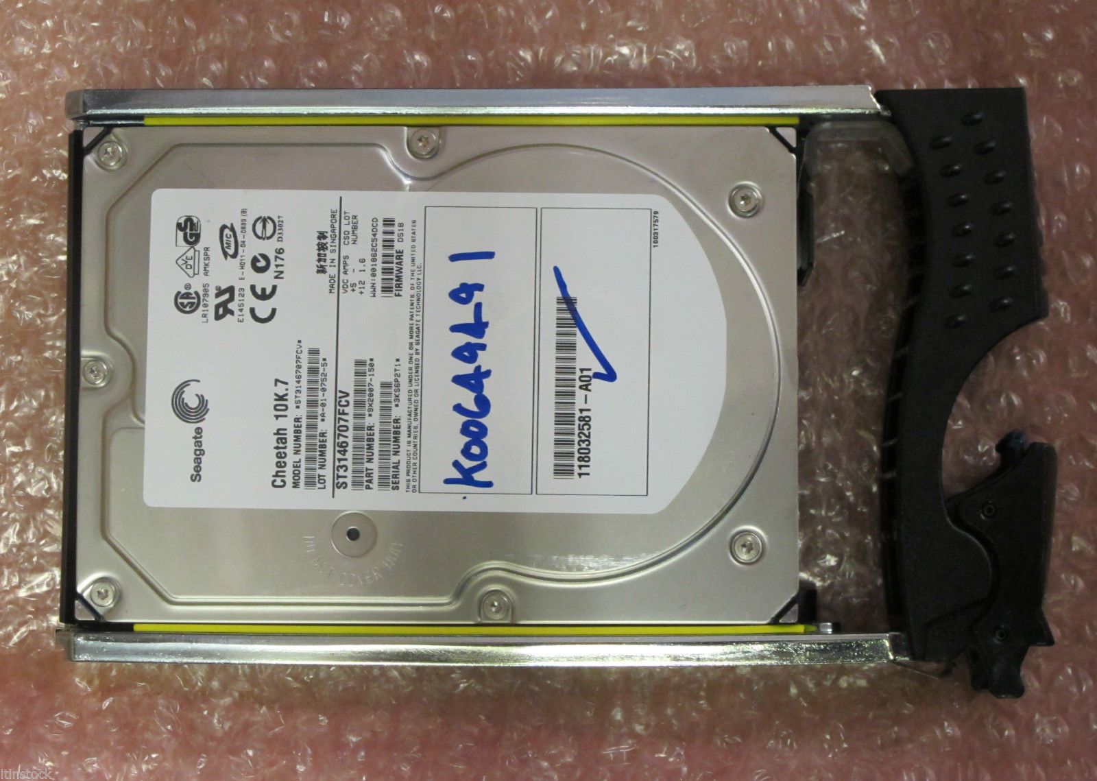 Dell EMC CX-2G10-146 146Gb 10K FC Fibre channel Hot plug Hard disk Drive 005048807 Dell EMC CX-2G10-146 146Gb 10K FC Fibre channel Hot plug Hard disk Drive 005048807 1496583754 537 s l1600