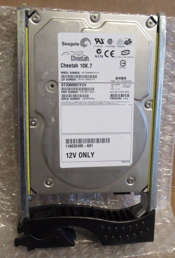 Dell EMC 005048564 300GB 10K FC CX-2G10-300 FC Hot plug Hard Drive ST3300007FCV Dell EMC 005048564 300GB 10K FC CX-2G10-300 FC Hot plug Hard Drive ST3300007FCV 1496858693 495 s l1600